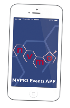 Beginscherm NVMO app op iPhone