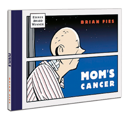 Afbeelding (kleur) boekcover 'Mom's cancer'
